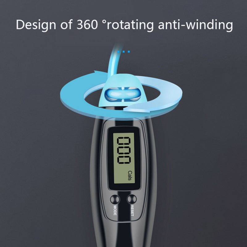 Cordless Smart Digital Jump Rope for Fitness and Calorie Tracking