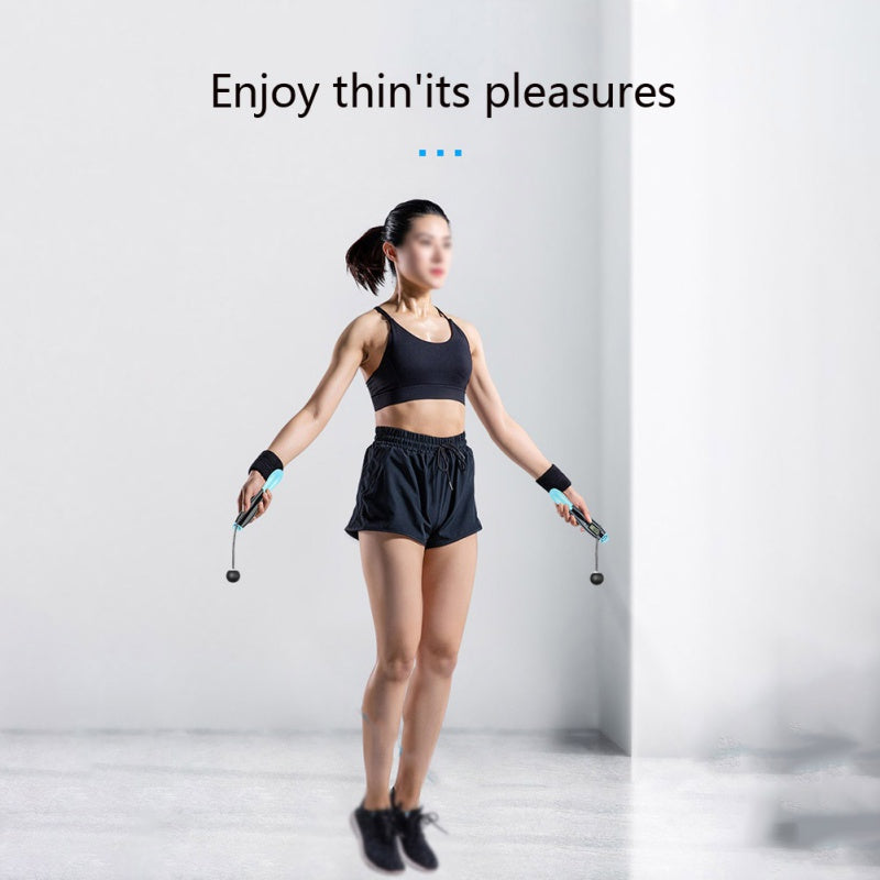 Cordless Smart Digital Jump Rope for Fitness and Calorie Tracking