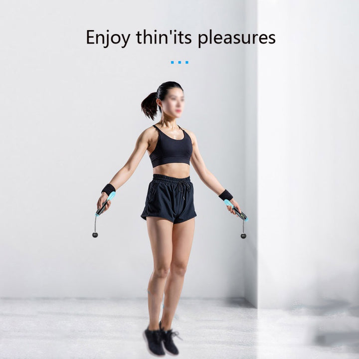 Cordless Smart Digital Jump Rope for Fitness and Calorie Tracking