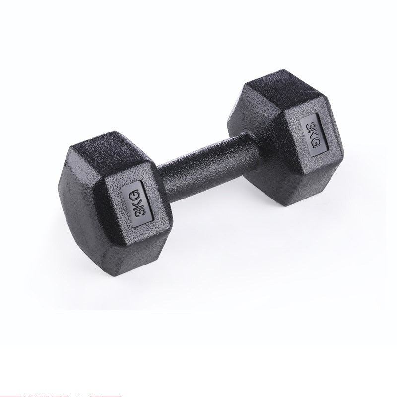 Rubberized Dumbbells for Arm Muscle Training Home Fitness