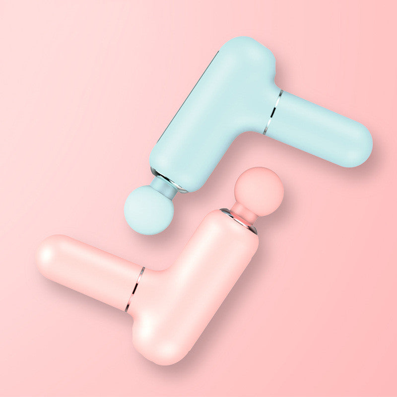 Mini USB Deep Tissue Percussion Massage Gun for Neck and Body