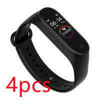 Waterproof Smart Fitness Bracelet with Heart Rate and Blood Pressure Monitor