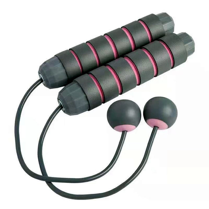Wireless Weighted Ball Skipping Rope for Adult Fitness and Training