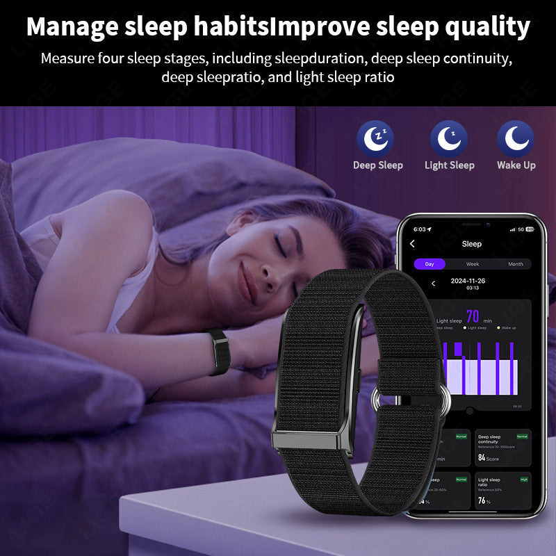 Stylish Outdoor Smart Watch for Health Monitoring and Fitness Tracking