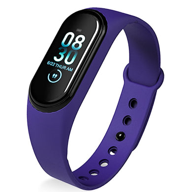 Waterproof Smart Fitness Bracelet with Heart Rate and Blood Pressure Monitor