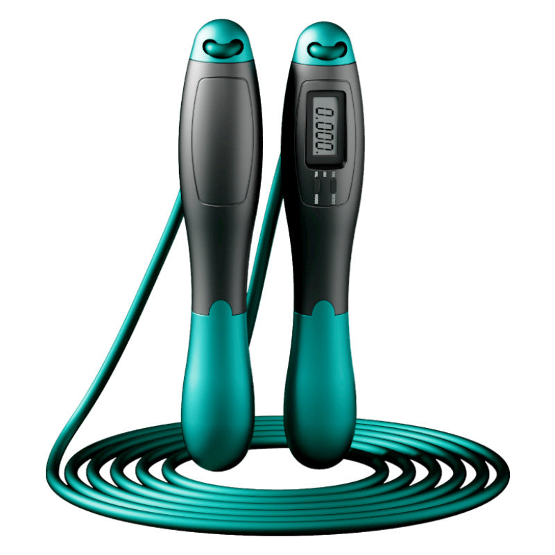 Cordless Smart Skipping Rope with Counter and Weighted Balls