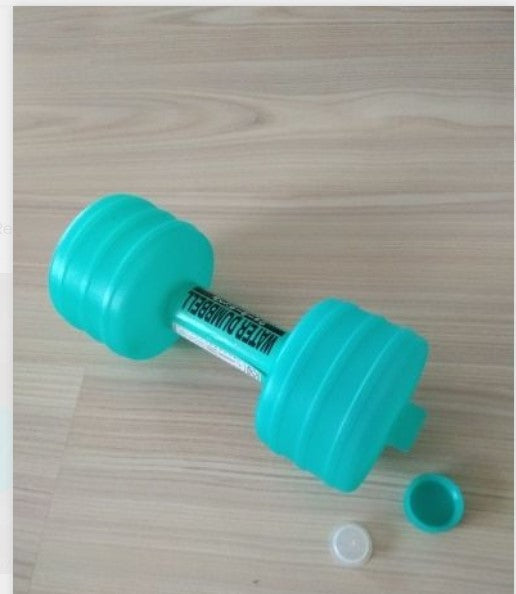 Water Fillable Plastic Dumbbells for Women's Home Fitness Training