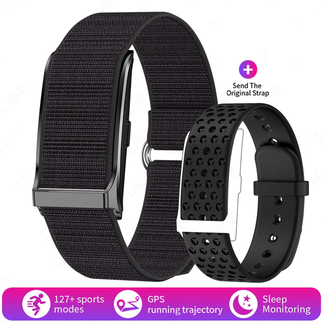 Stylish Outdoor Smart Watch for Health Monitoring and Fitness Tracking