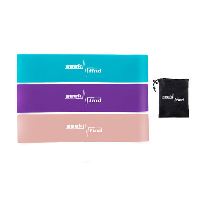 Resistance Bands Set or Single for Home Fitness, Yoga, and Pilates