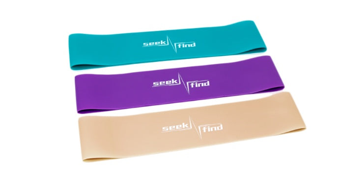 Resistance Bands Set or Single for Home Fitness, Yoga, and Pilates