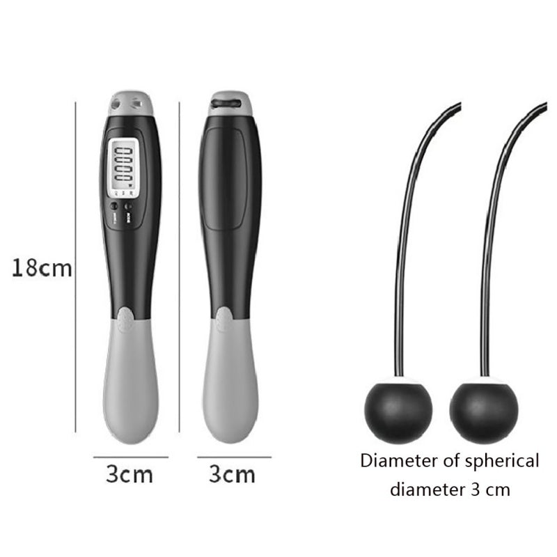 Cordless Smart Digital Jump Rope for Fitness and Calorie Tracking