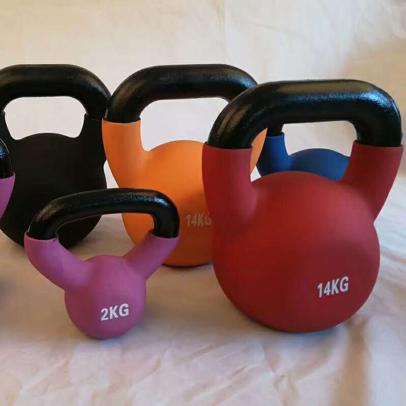 Cast Iron Kettlebell for Fitness and Hip-Lift Training