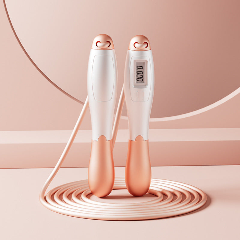 Cordless Smart Skipping Rope with Counter and Weighted Balls