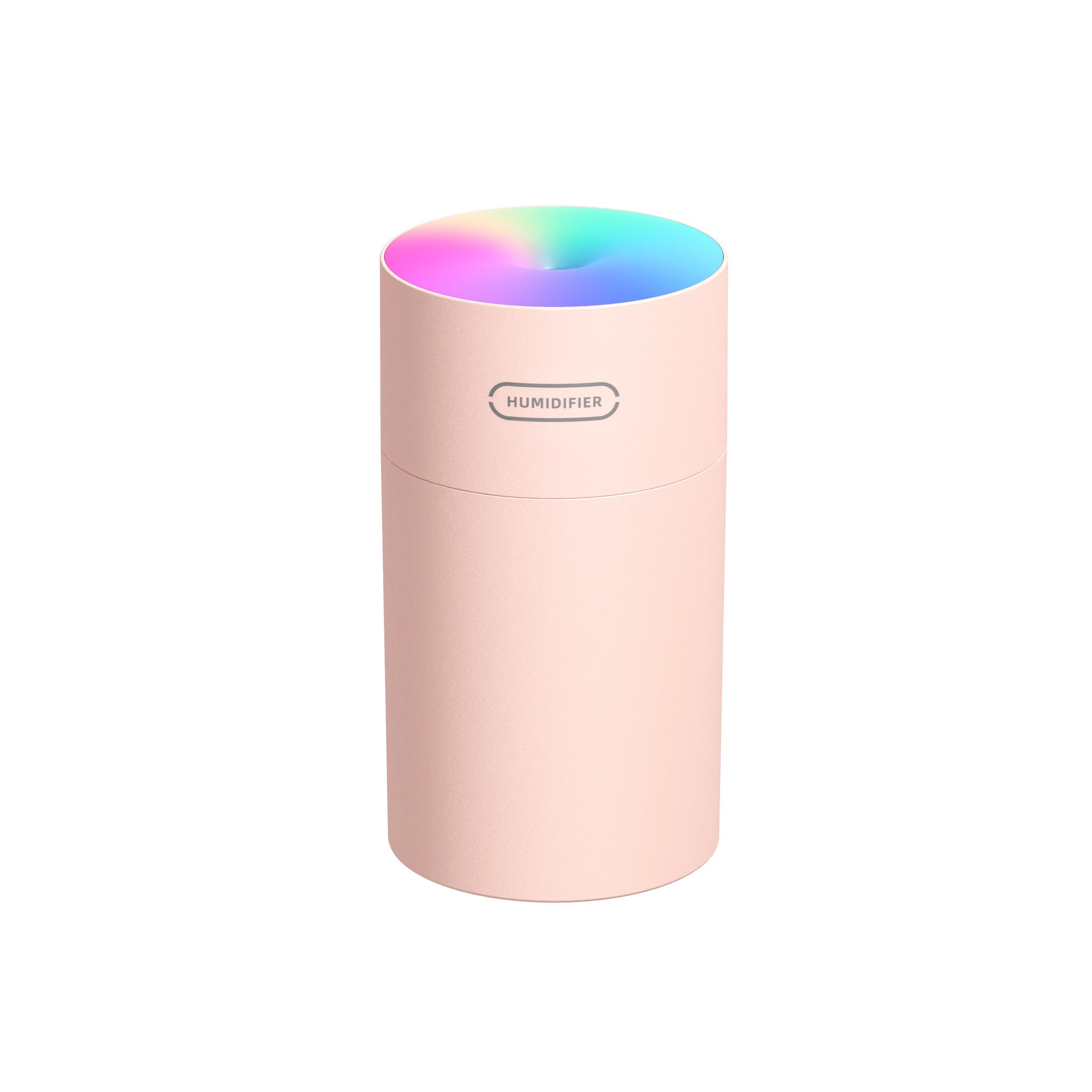 Mini USB Cup Air Humidifier with Colorful Light for Car and Office