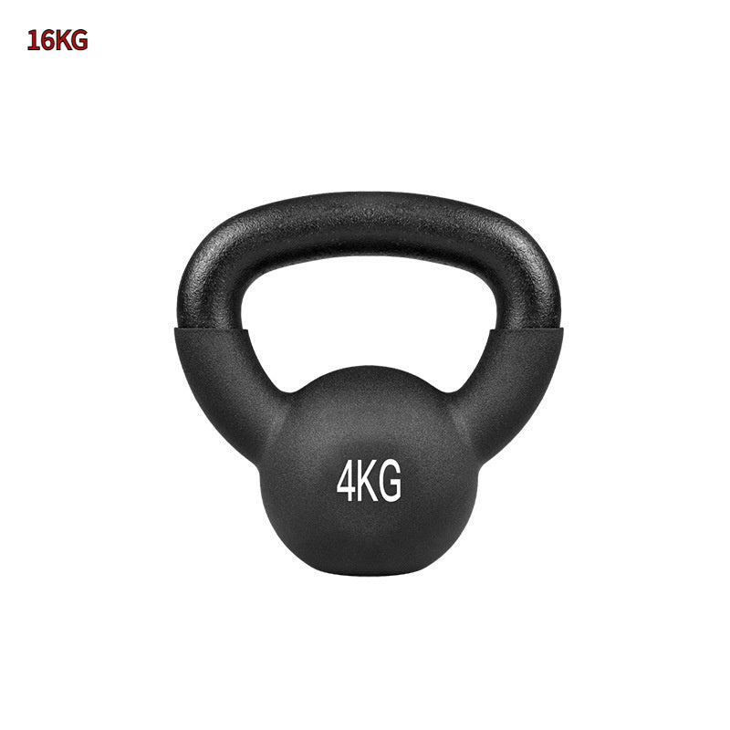 Cast Iron Kettlebell for Fitness and Hip-Lift Training